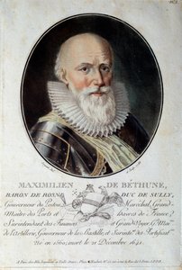 Portræt af Maximilian de Bethune, hertug af Sully (1560-1641). af French School