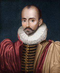 Portræt af Michel Eyquem de Montaigne af French School