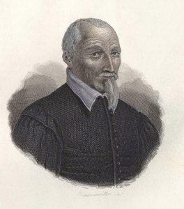 Portræt af Olivier de Serres (1539-1619), fransk agronom. i "" Portrætter af nyttige mænd " af French School