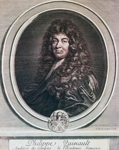 Portræt af Philippe Quinault af French School