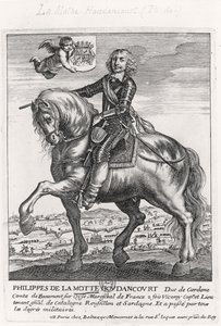 Portræt af Philippe de La Mothe Houdancourt (1605-57) af French School