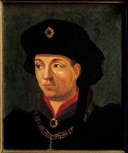Portræt af Philippe den Gode, hertug af Bourgogne (1396-1463) Maleri af den franske skole. 16. århundrede søn. 0,2x0,15 m versailles, slottets museum af French School