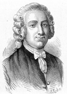 Portræt af Pierre Joseph Macquer (1718 - 1784), fransk kemiker og læge - i "Album de la Science; berømte videnskabsmænd; Store opdagelser””” 1896. af French School