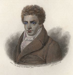 Portræt af Robert Fulton (1765-1815), amerikansk ingeniør. I "" Portrætter af nyttige mænd"" af French School