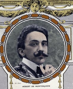 Portræt af Robert de Montesquiou (1855-1921), fransk forfatter. af French School
