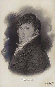 Portræt af Rodolphe Kreutzer af French School