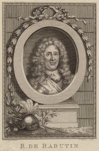 Portræt af Roger de Rabutin, greve af Bussy af French School