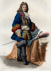Portræt af Sebastien le Prestre, Marquis de Vauban (1633-1707), marskal af Frankrig. af French School