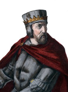 Portræt af Simon IV de Montfort, 5. jarl af Leicester (1150-1218), fransk adelsmand. af French School