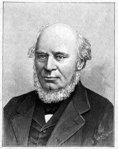 Portræt af Sir John Fowler (1817-1898) engelsk ingeniør. af French School