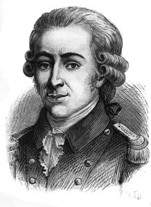 Portræt af Thomas de Mahy, Marquis de Favras (1744-1790). Gravering fra slutningen af det 19. århundrede. af French School
