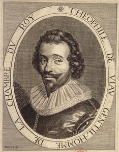 Portræt af Théophile de Viau af French School