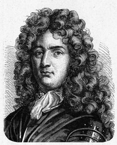 Portræt af Vauban (1633 - 1707). (Sébastien Le Prestre de Vauban) (marskal af Frankrig og militæringeniør) - i "" Album de la Science; berømte videnskabsmænd; Store opdagelser””” 1896. af French School