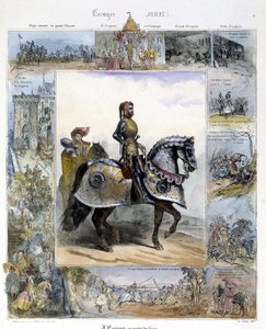 Portræt af en Ecuyer i "Picturesque History of Ancient and Modern Riding" af Charles Aubry af French School
