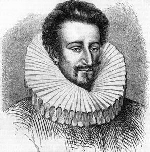 Portræt af hertugen af ​​Joyeuse, sød af Henrik III. I ""Popular History of France"", nd. ca. 1885. Stik. af French School