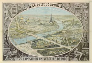Plakat udgivet af Le Petit Journal for at reklamere for Exposition Universelle i Paris, 1900 af French School