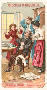 Praktisk medicin - forgiftning (chromolitho) af French School