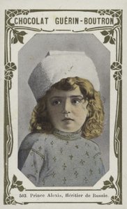Prins Alexis, Heritier de Russie (farvet foto) af French School