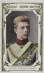 Prins Ferdinand de Baviere (farvet foto) af French School