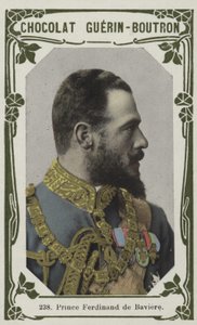 Prins Ferdinand de Baviere (farvet foto) af French School