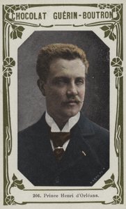 Prins Henri dOrleans (farvet foto) af French School