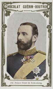 Prins Henri de Battenberg (farvet foto) af French School