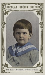 Prins Humbert, Heritier dItalie (farvet foto) af French School