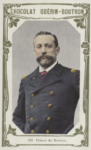 Prince de Monaco (farvet foto) af French School