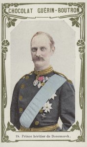 Prince heritier de Danemark (farvet foto) af French School