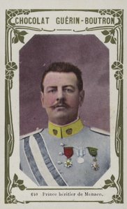 Prince heritier de Monaco (farvet foto) af French School