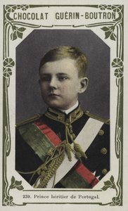 Prince heritier de Portugal (farvet foto) af French School