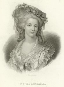 Prinsesse Maria Luisa af Savoyen af French School