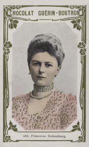 Prinsesse Hohenberg (farvet foto) af French School