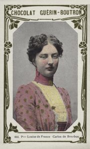 Prinsesse Louise af Frankrig, Carlos de Bourbon (farvet foto) af French School