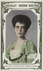 Prinsesse Nicolas af Grækenland, Helene af Rusland (farvet foto) af French School