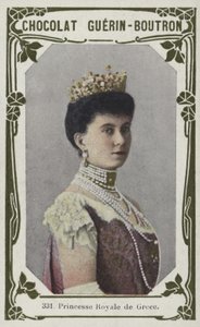 Prinsesse Royal af Grækenland (farvet foto) af French School