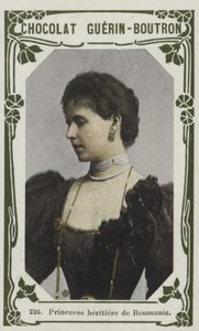 Kronprinsesse af Rumænien (farvet foto) af French School