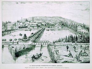Trykte Calico-værker, Rusland af French School