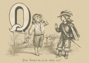 Q: Hvad ville du gøre, hvis du var konge? af French School