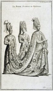 Dronning Isabeau (Isabella, Elizabeth) af Bayern (1371-1435) af French School