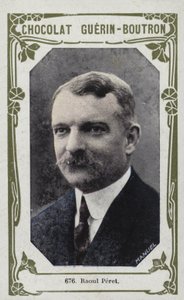 Raoul Peret (farvet foto) af French School