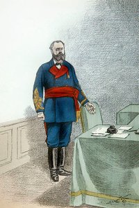 Raoul Rigault, ca. 1872 (farve litho) af French School