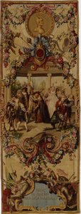 Regence Gobelins gobelin med historien om Don Quixote, 1717-18 af French School