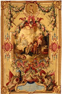 Regence Gobelins gobelin med historien om Don Quixote, 1717-18 af French School