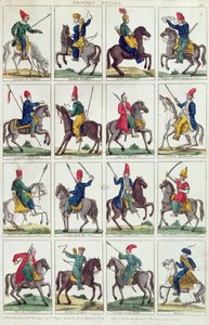Regionale enheder af russisk kavaleri, ca. 1812-14 af French School
