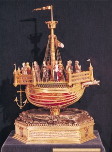 Relikvieskrin fra St. Ursula, 1574 (guld, sølv og emalje)