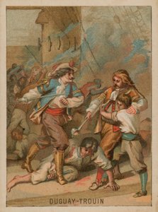 Rene Duguay-Trouin fransk korsar af Saint Malo af French School