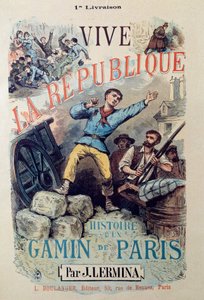 Revolutionen i 1848: bogomslag til "Vive la republique, histoire d