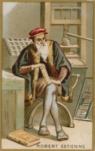 Robert Estienne af French School