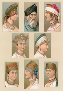 Rusland kostume af French School